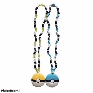 Poke Toy Kandi Necklace x2